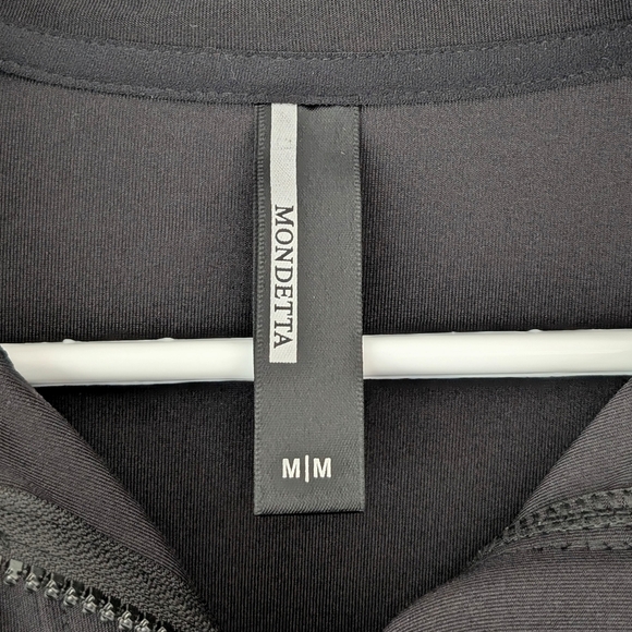 Mondetta Women's Black Lightweight Full Zip Jacket ~ Size Medium - Picture 4 of 8